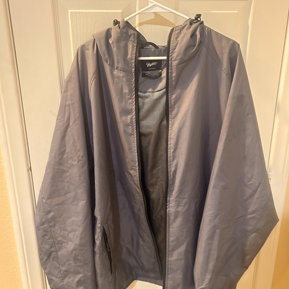 Grey Bsrabbit jacket shell